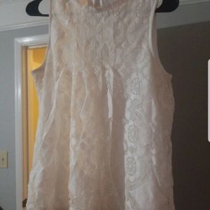 Alterd State White Lace Blouse